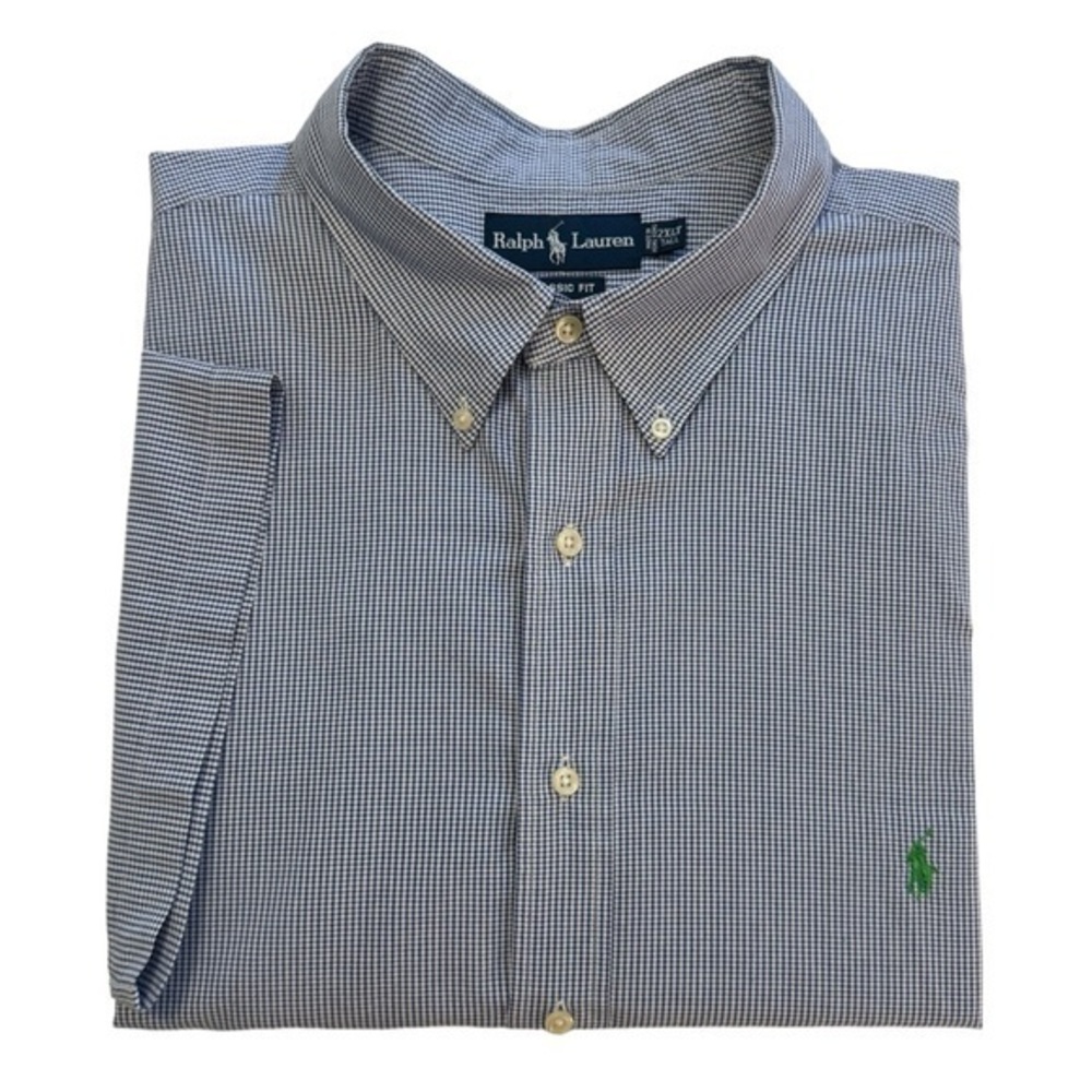 Polo Ralph Lauren Classic Fit Tall Short Sleeve Button Down